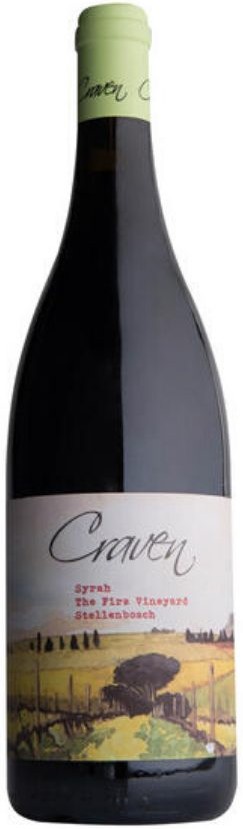 Craven Firs Vineyard Stellenbosch Syrah 2017