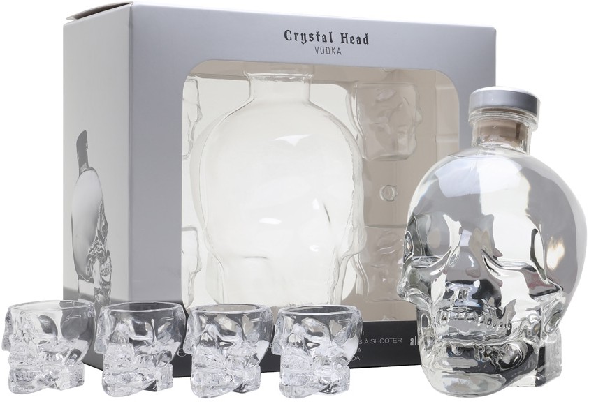 Crystal Head Vodka Shot Glass Gift Set