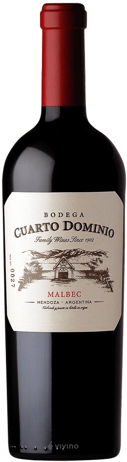 Cuarto Dominio Mendoza Malbec 2015