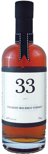 Cutler's 33 Straight Bourbon Whiskey