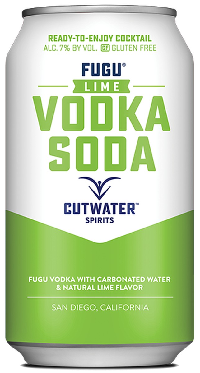 Cutwater Fugu Lime Vodka Soda