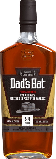 Dad's Hat Pennsylvania Rye Finished in Port Wine Barrels