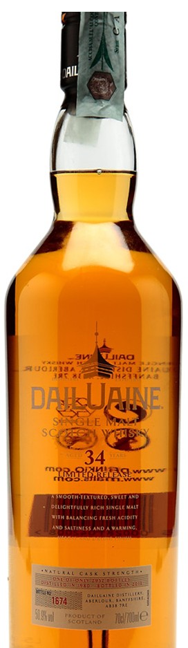 Dailuaine 34 Year (2015 Special Release)