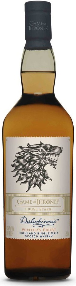Dalwhinnie Winter's Frost Game of Thrones House Stark Scotch