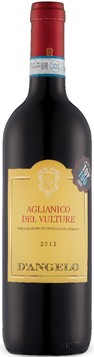 D'Angelo Aglianico del Vulture 2012