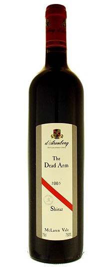 d'Arenberg The Dead Arm Shiraz 2005