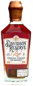 Davidson Reserve Tennessee Straight Rye