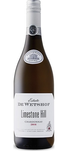 De Wetshof Limestone Hill Unwooded Chardonnay 2016