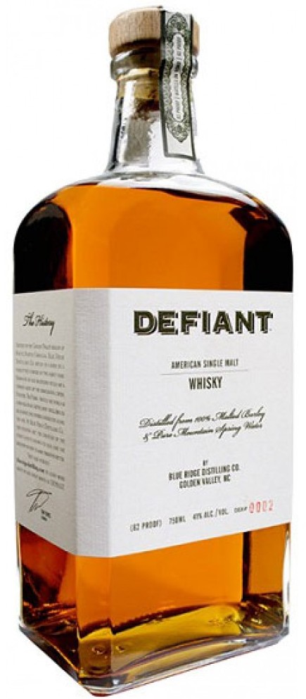 Defiant American Single Malt Scotch