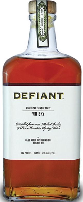 Defiant American Single Malt Whisky