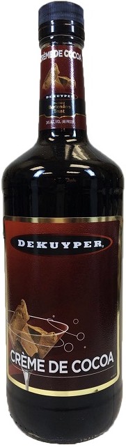 DeKuyper Creme de Cacao Dark Liquer