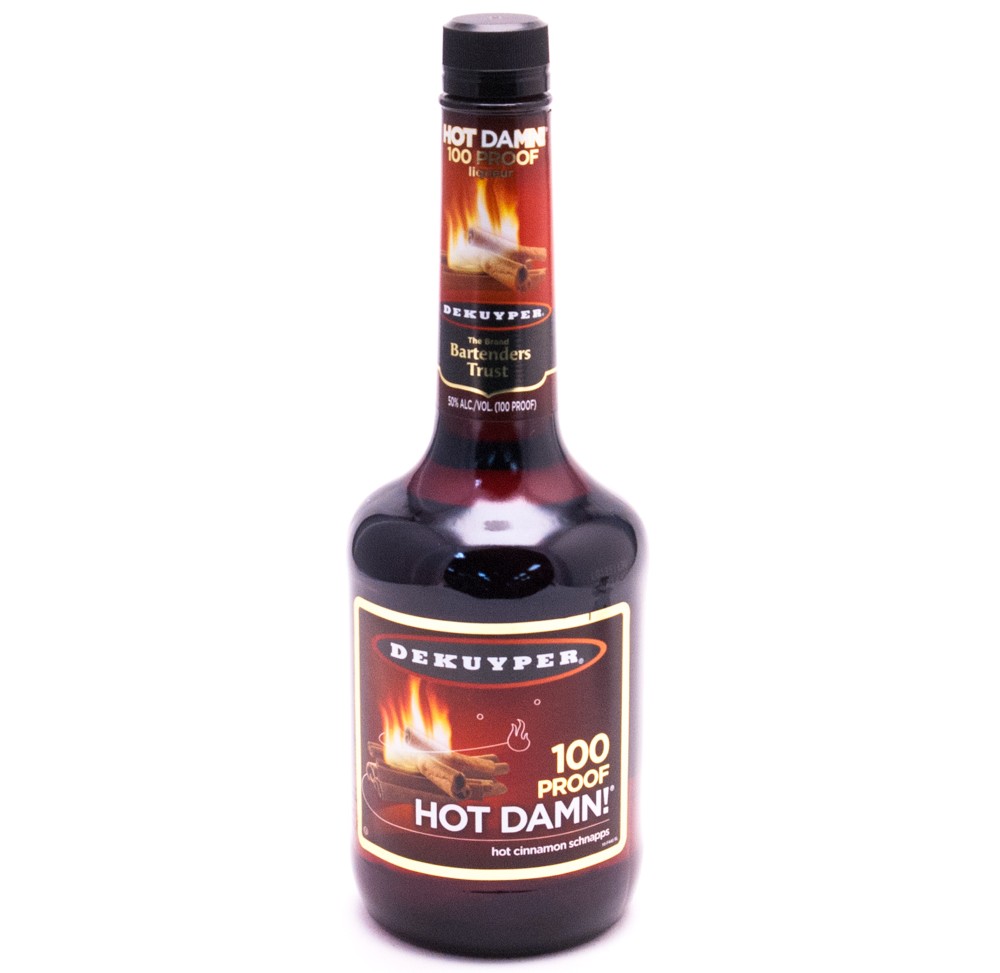 DeKuyper Hot Damn 100 Proof Schnapps