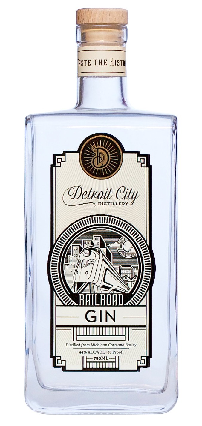 Detroit City Railroad Gin