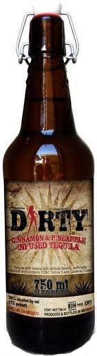Dirty Tequila Cinnamon & Pineapple