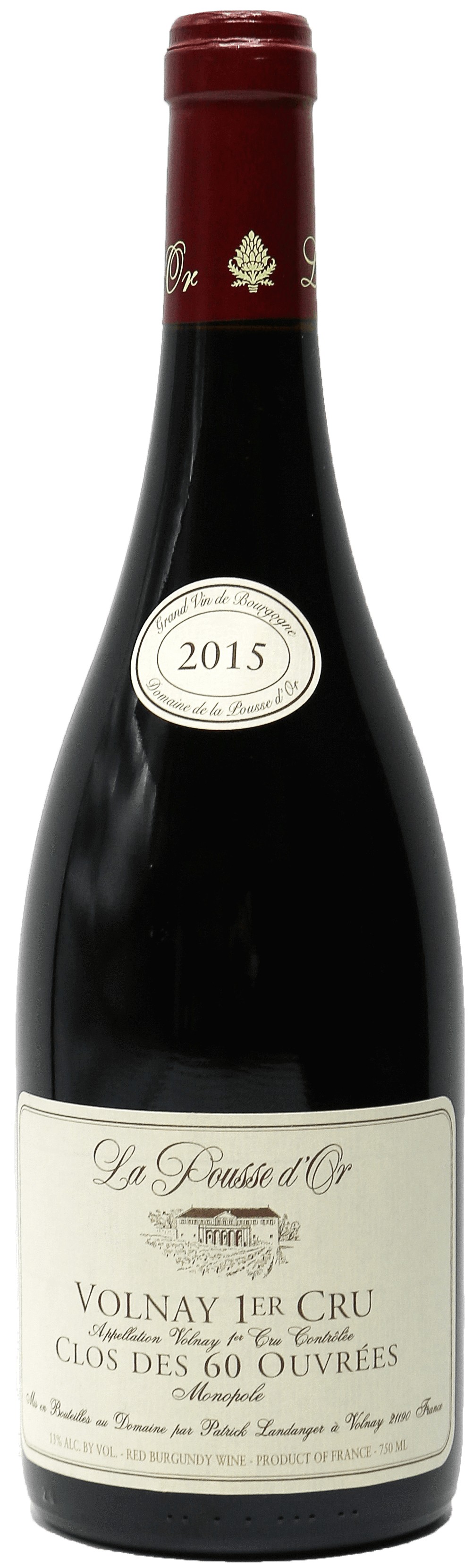 Domaine de La Pousse D'Or Volnay 60 Ouvrees 2015