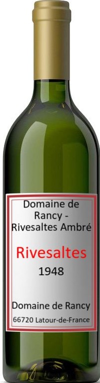 Domaine de Rancy Rivesaltes Ambre 1948