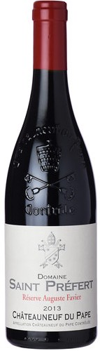 Domaine de Saint-Prefert Chateauneuf-Du-Pape Reserve Auguste Favier 2013