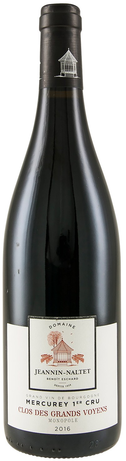 Domaine Jeannin-Naltet - Mercurey 1er Cru 'Clos des Grands Voyens' Monopole 2016