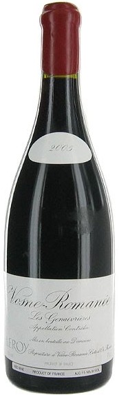 Domaine Leroy Vosne Romanee Aux Genaivrieres 2014