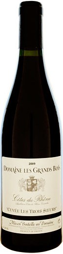 Domaine Les Grands Bois Cuvee Les Trois Soeurs Cotes Du Rhone 2010