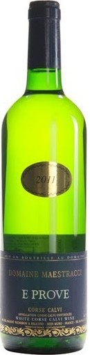 Domaine Maestracci Corse Calvi E Prove Blanc
