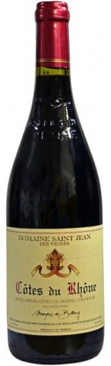 Domaine Saint Jean Des Vignes Cotes Du Rhone