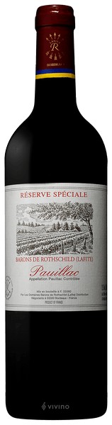 Domaines Barons de Rothschild Reserve Speciale Pauillac 2015