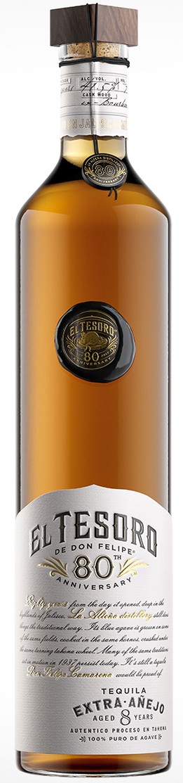 El Tesoro Extra Anejo 80th Anniversary