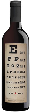 Eye Chart Red