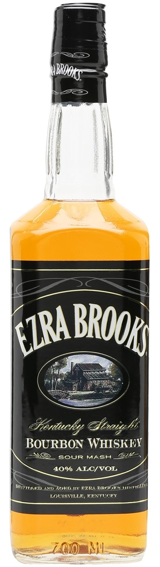 Ezra Brooks Black Label Bourbon Whiskey