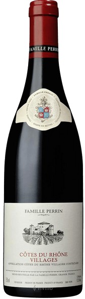 Famille Perrin Cotes du Rhone Villages Rouge 2017