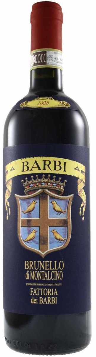 Fattoria dei Barbi Brunello di Montalcino 2008