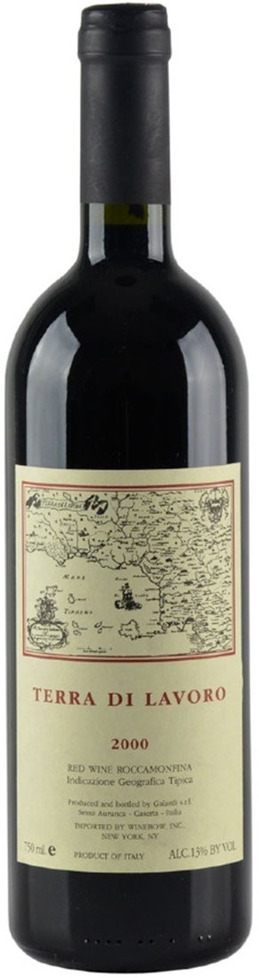 Fattoria Galardi Terra di Lavoro Roccamonfina 2000