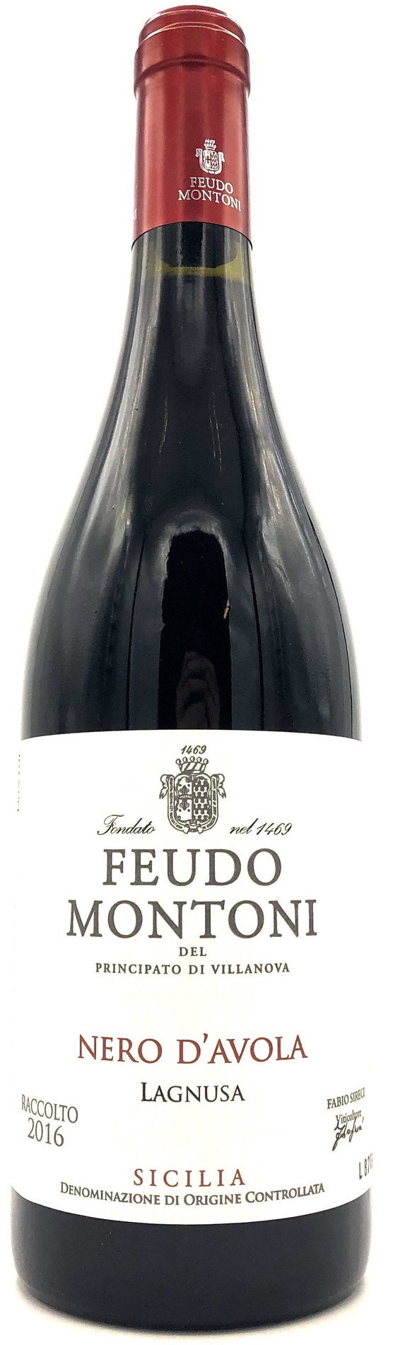 Feudo Montoni Nero D'Avola Lagnusa 2017