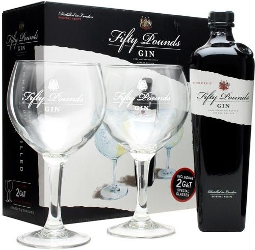 Fifty Pounds Gin Gift Set