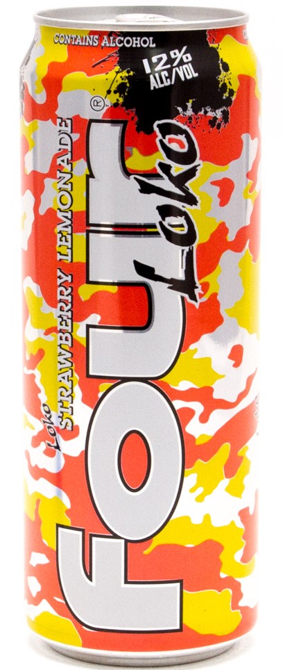 Four Loko Strawberry Lemonade