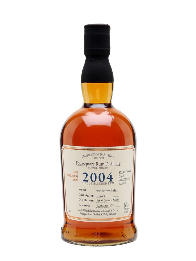 Foursquare 11 Year Single Blended Rum 2004