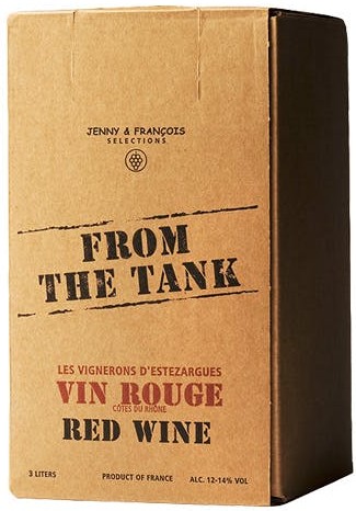 From the Tank Vin Rouge Red