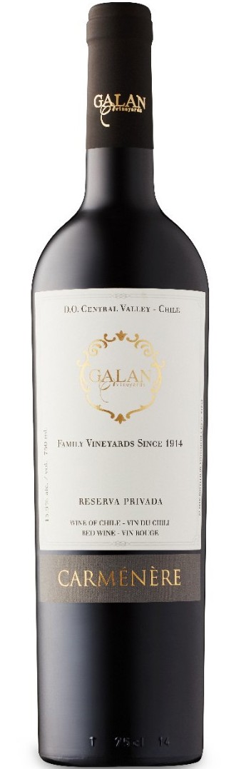 Galan Private Reserve Carmenere 2012