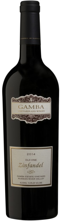 Gamba Old Vine Zinfandel 2014