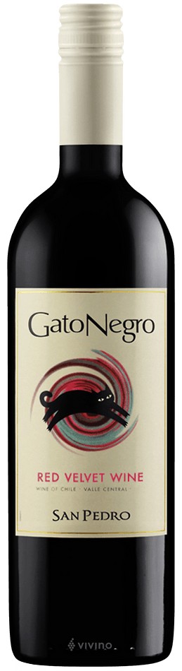 Gato Negro Red Velvet Red