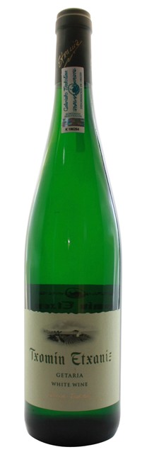 Getariako Txakolina Txomin Etxaniz Txakoli 2012