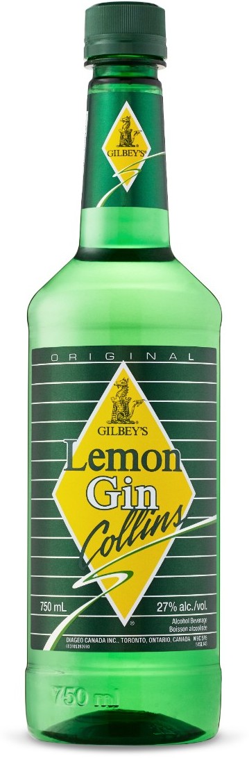 Gilbey's Lemon Collins Cocktail