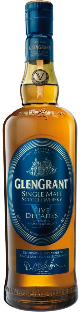 Glen Grant Five Decades Single Malt Whiskey