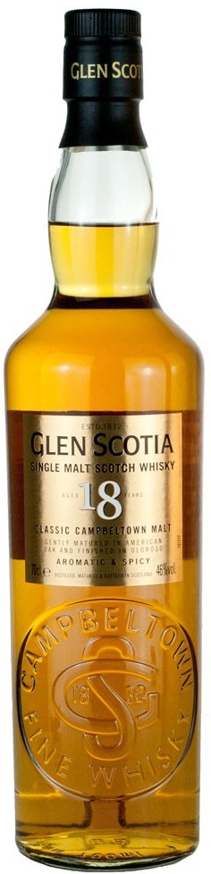 Glen Scotia 18 Year Scotch Whisky