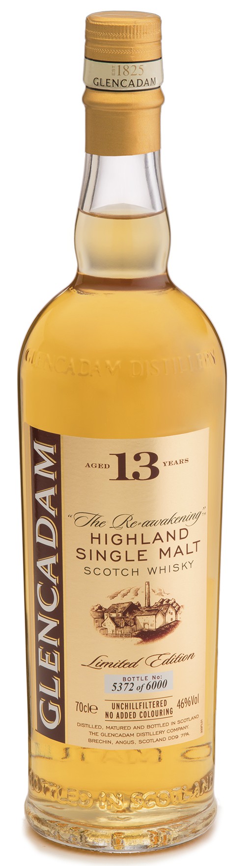 Glencadam The Re-Awakening 13 Year Scotch Whisky