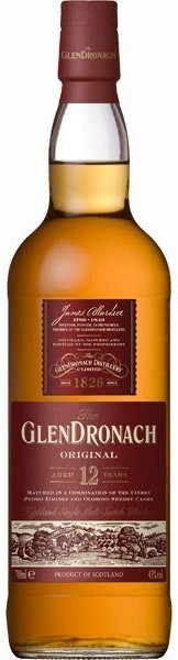 Glendronach 12 Year Old Single Highland Malt Scotch Whisky
