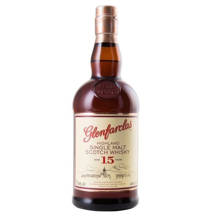 Glenfarclas 15 Year Old Single Malt Scotch Whiskey