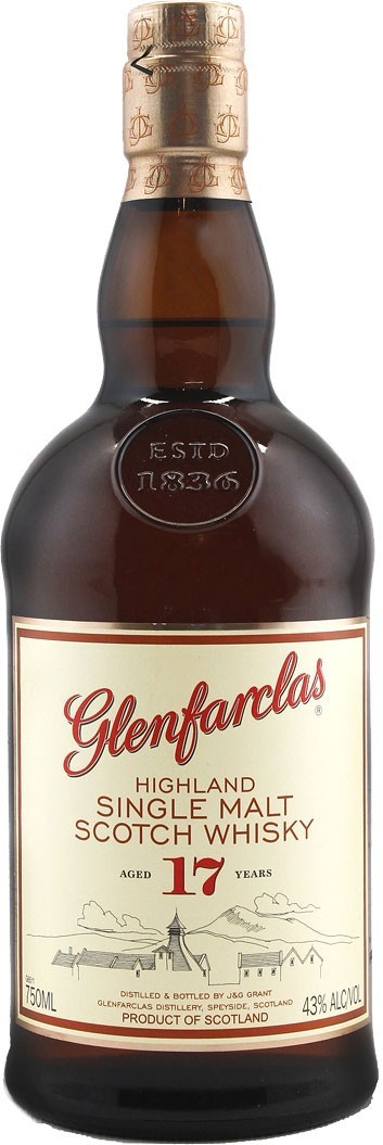 Glenfarclas 17 Year Old Highland Single Malt Scotch
