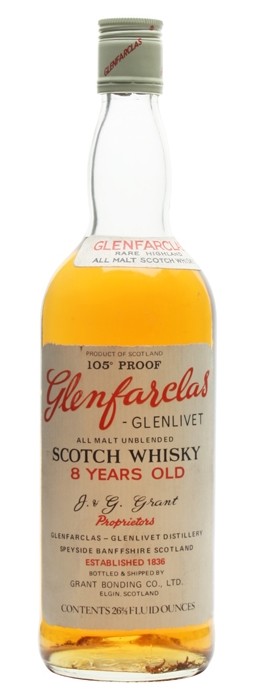 Glenfarclas Single Malt Scotch Whisky 8 Year